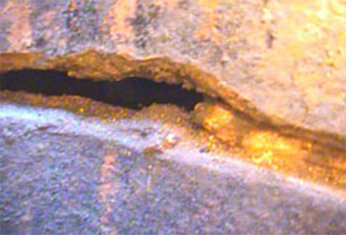 Chimney Crack and Damage cracked - Cornerstone Chimneys